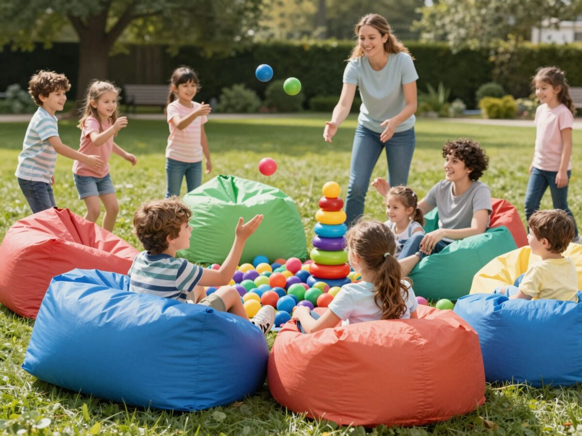 Babzsák, a multifunkciós játék: 10 szórakoztató játékötlet kicsiknek és nagyoknak