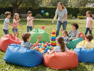 Babzsák, a multifunkciós játék: 10 szórakoztató játékötlet kicsiknek és nagyoknak