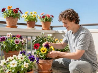 Balkonvirágok kezdőknek: 5 igénytelen, mégis látványos virág