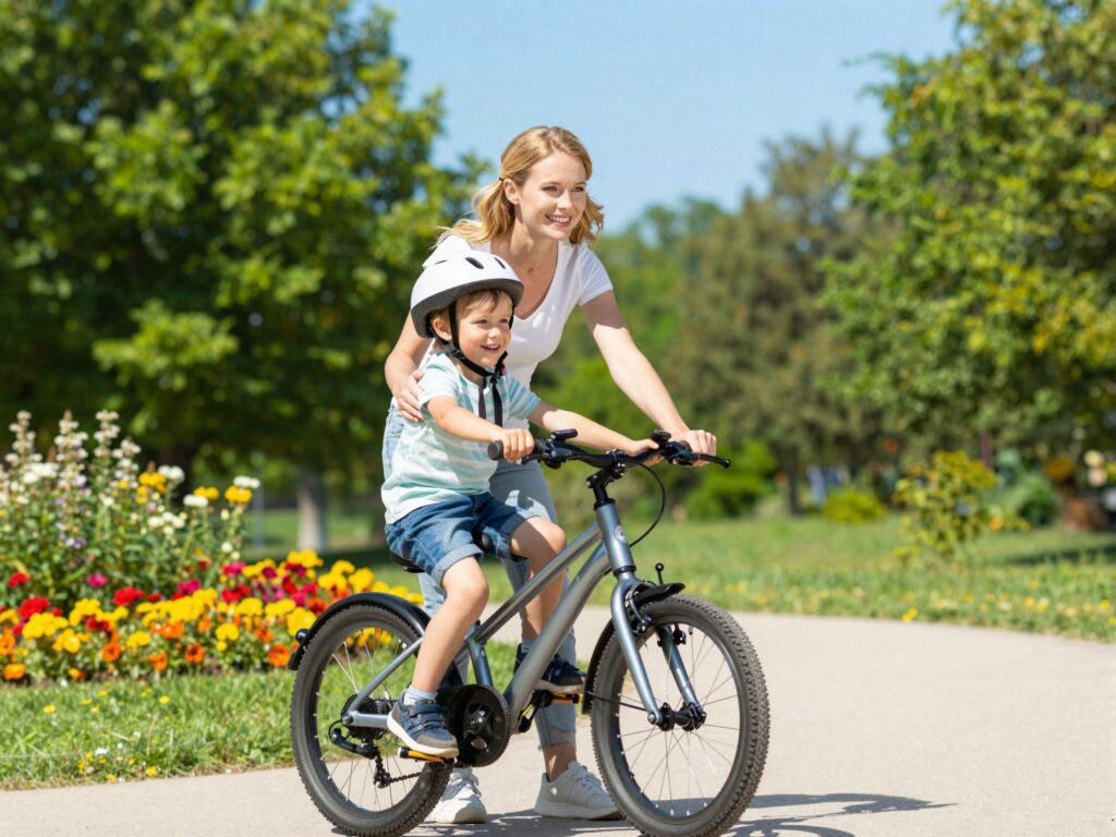 Biciklizés a kicsivel: Mikor elég idős a baba a közös túrákhoz?