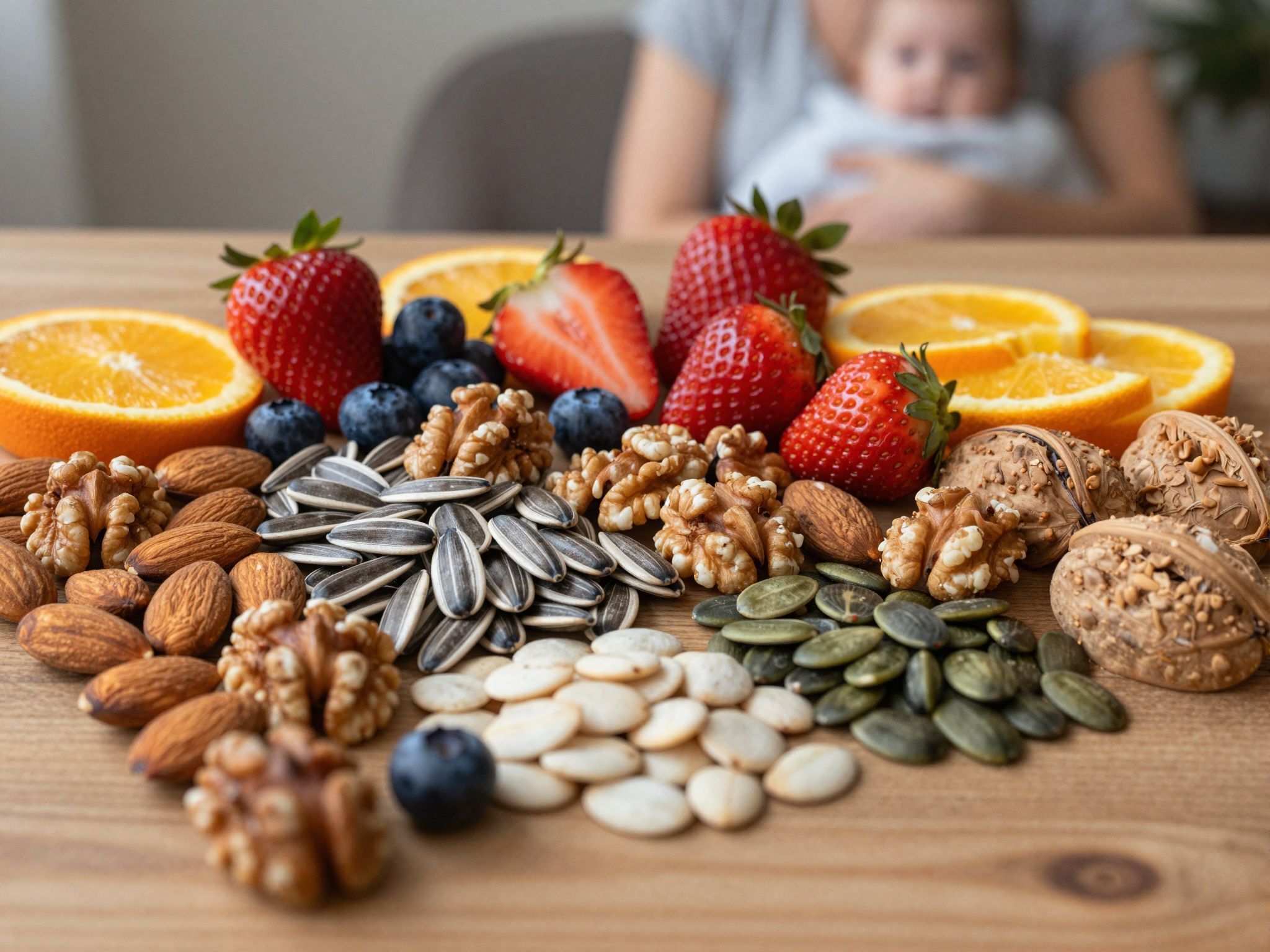 A diófélék gazdagok omega-3 zsírsavakban és vitaminokban.