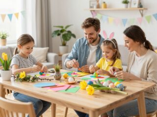 DIY húsvéti dekoráció: filléres ötletek természetes anyagokból a lakás díszítésére