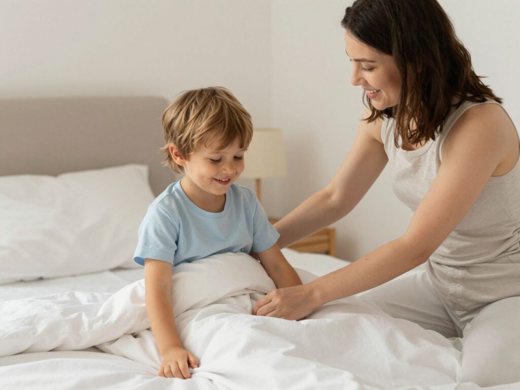 Ezzel a módszerrel a te gyereked is időben ágyba fog kerülni