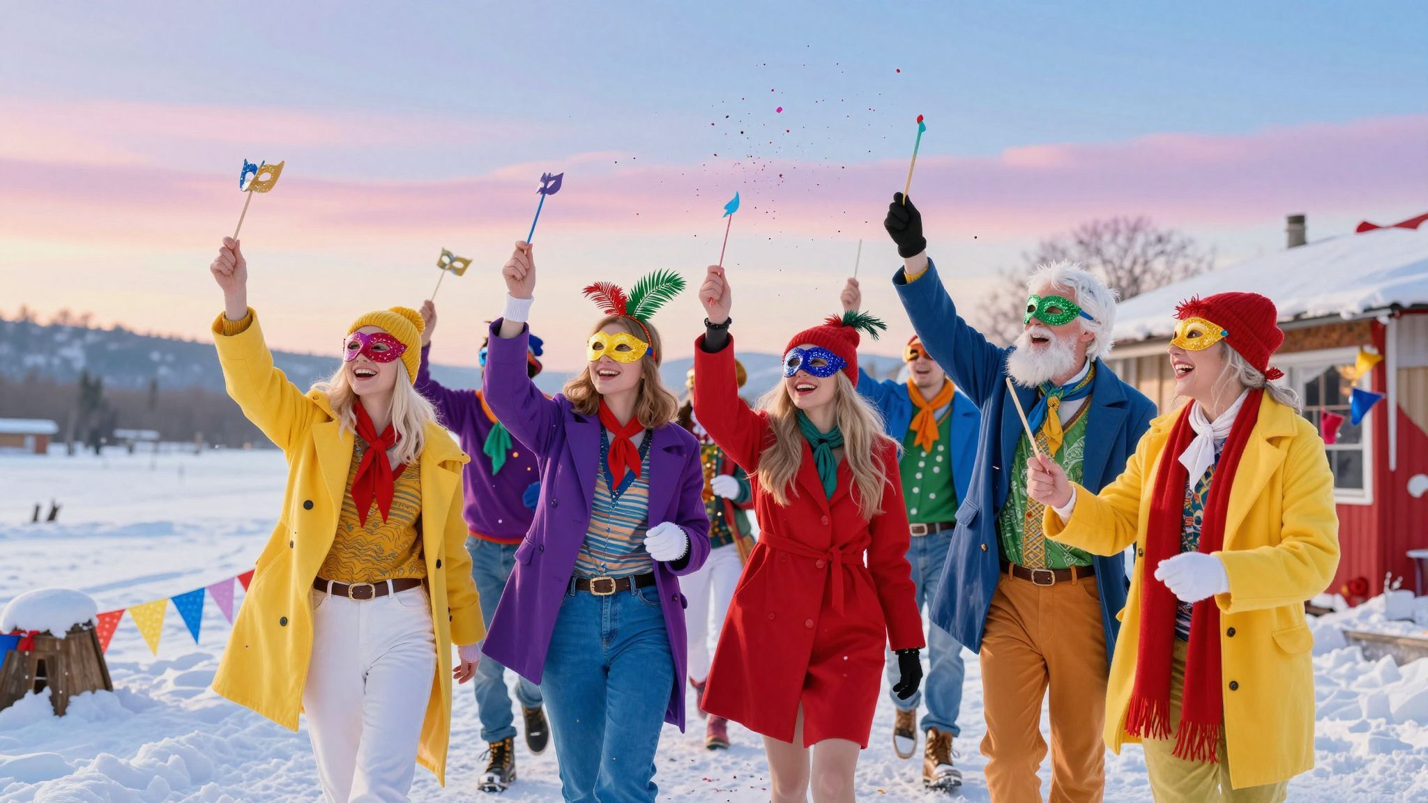 A farsang időszaka a mulatság és az átváltozás ideje.