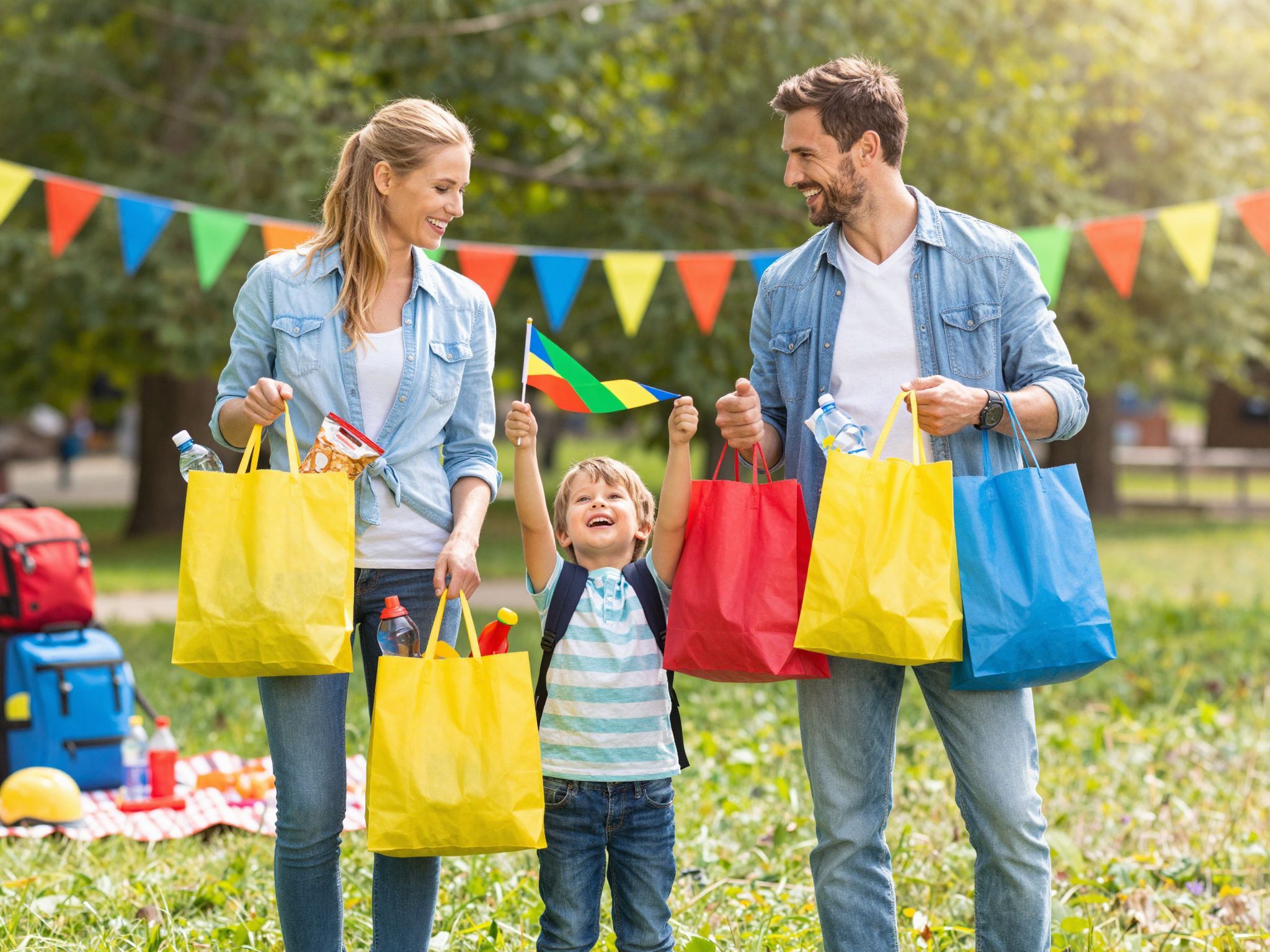 Ne felejtsd el az esernyőt és a napernyőt!
