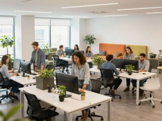 Fogyás az irodában? Miért egészségesebb állva dolgozni, mint ülni?