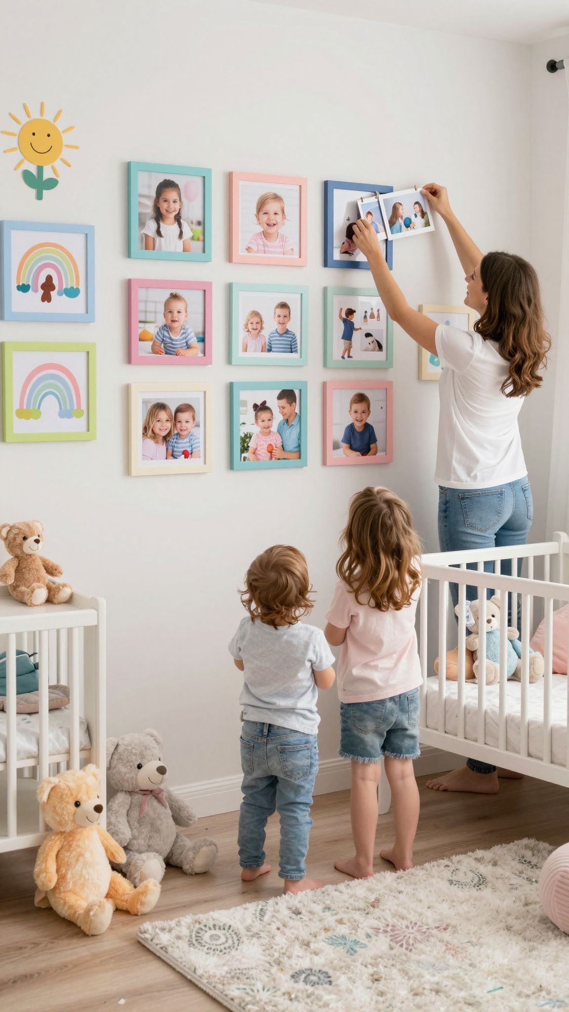 Készíts személyre szabott fotófalat babád első pillanataival!