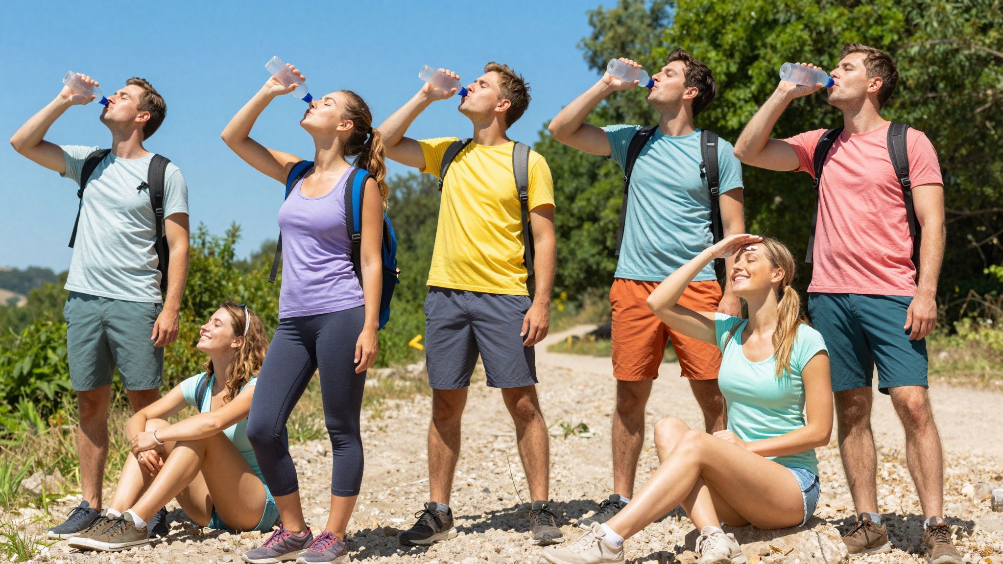 A hőguta megelőzése érdekében hidráld magad rendszeresen!