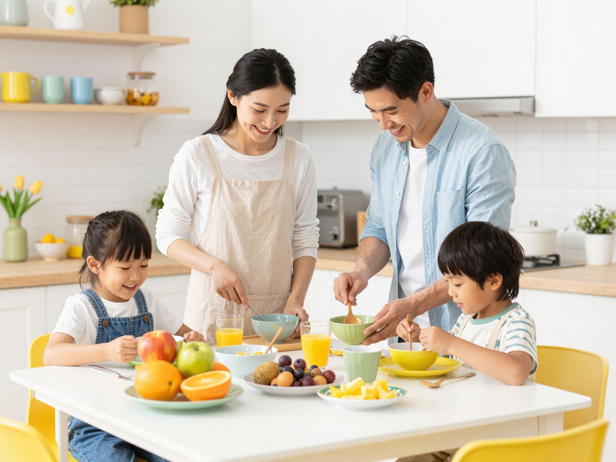 A játékos reggeli rutin serkenti a gyerekek kreativitását.