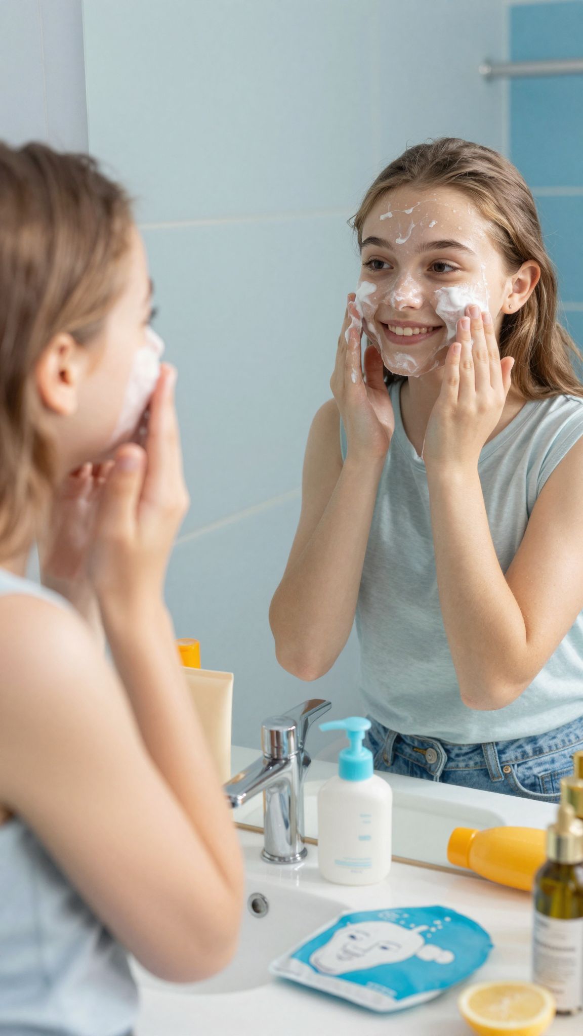 A kamaszkori bőrproblémákra a megfelelő rutin segíthet.