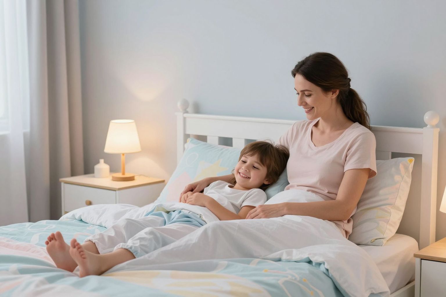 Használj éjszakai pelenkát a nyugodtabb alvásért.