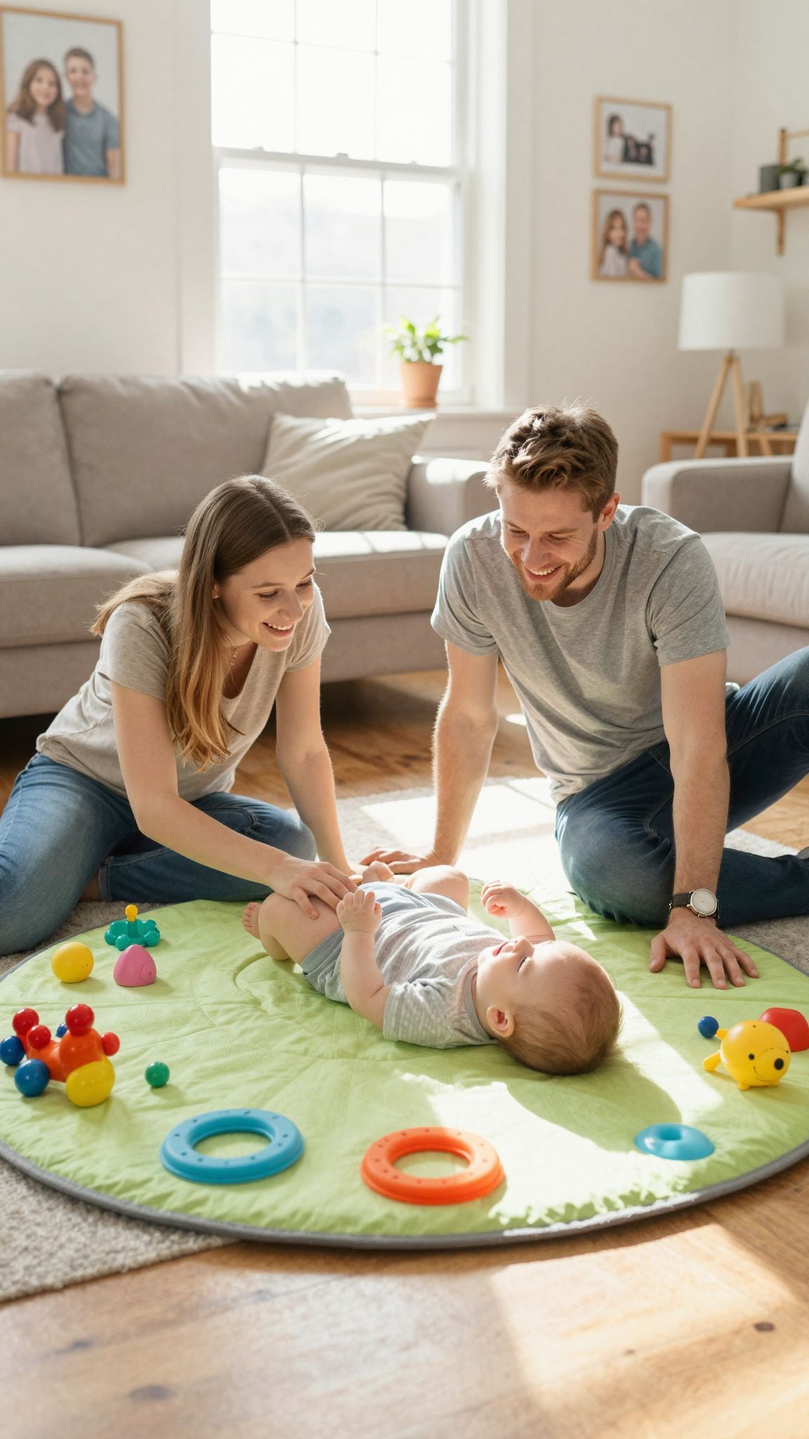 A csecsemők fejlődése gyorsan változik az első évben.