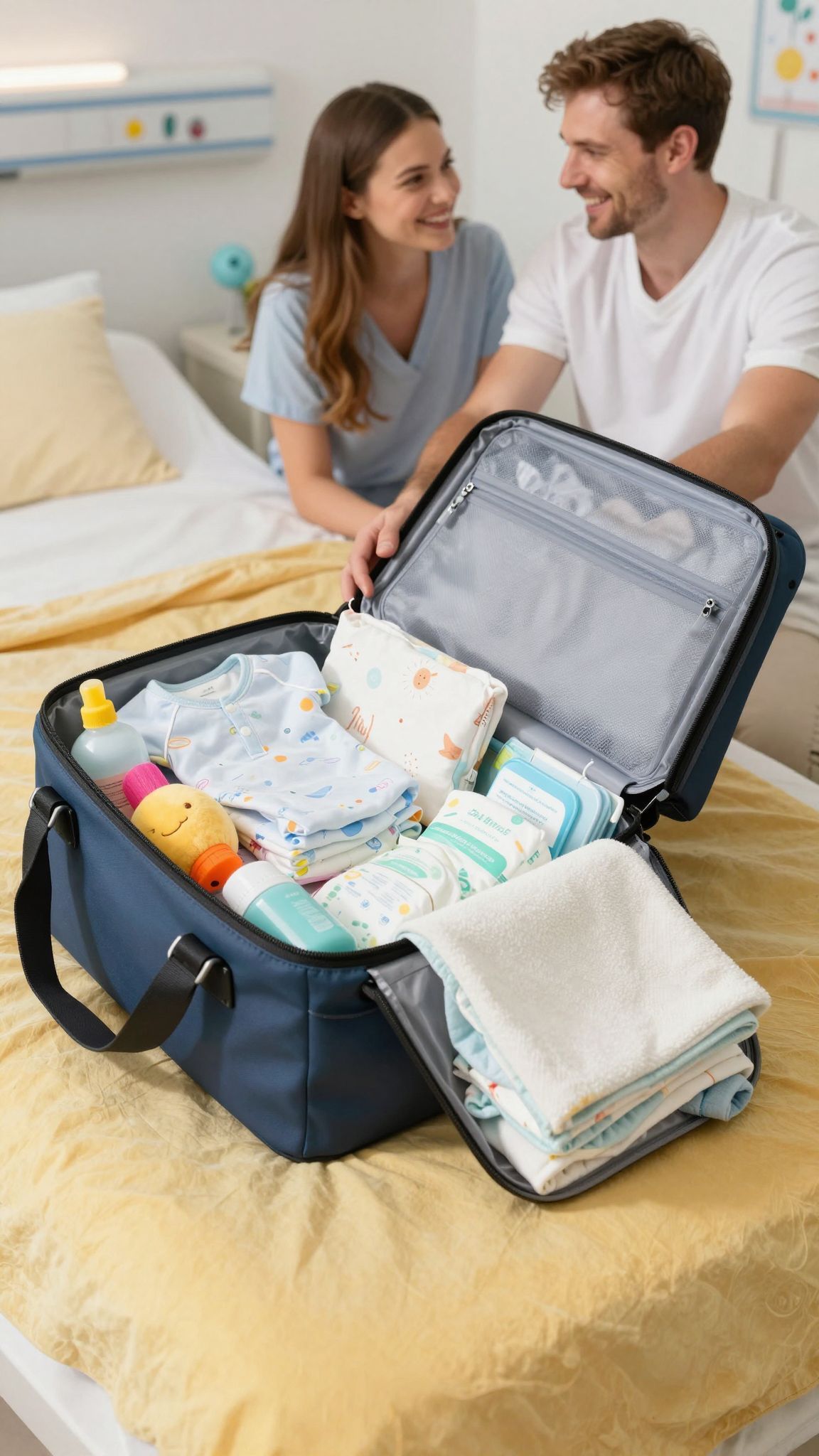 A kórházi táskába ne vigyél felesleges ruhákat!