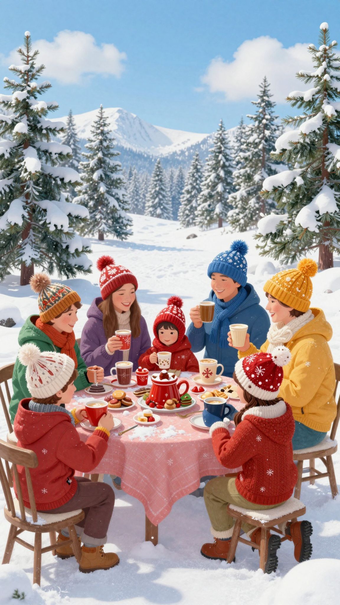 A téli nevek gyakran a természet inspirálta őket.