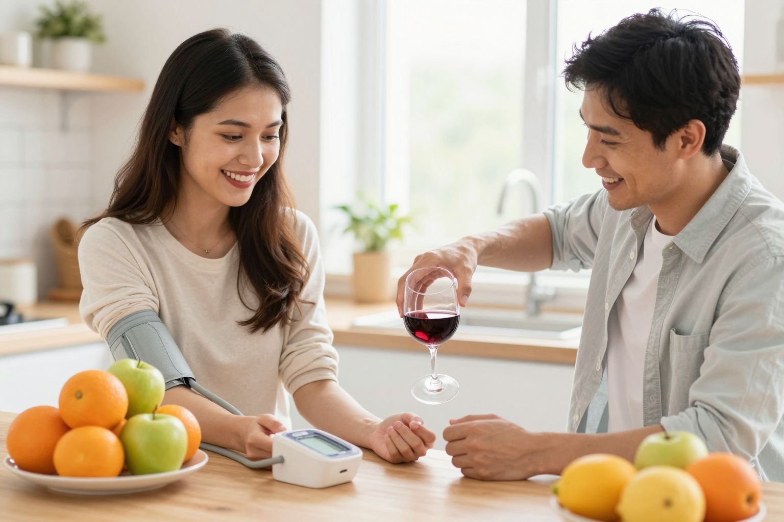 Az alkohol növelheti a magas vérnyomás kockázatát.