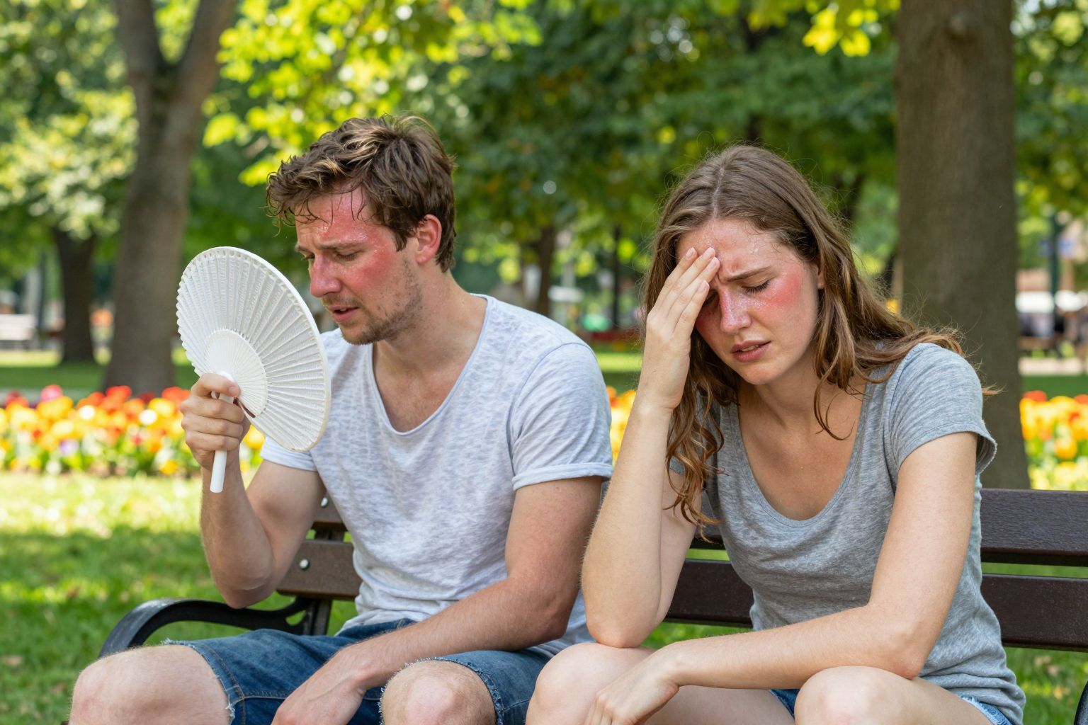 A hőguta súlyos hányingert és gyomorpanaszokat okozhat.