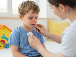 Hirtelen eleredt a gyerek orra vére: elsősegély lépésről lépésre