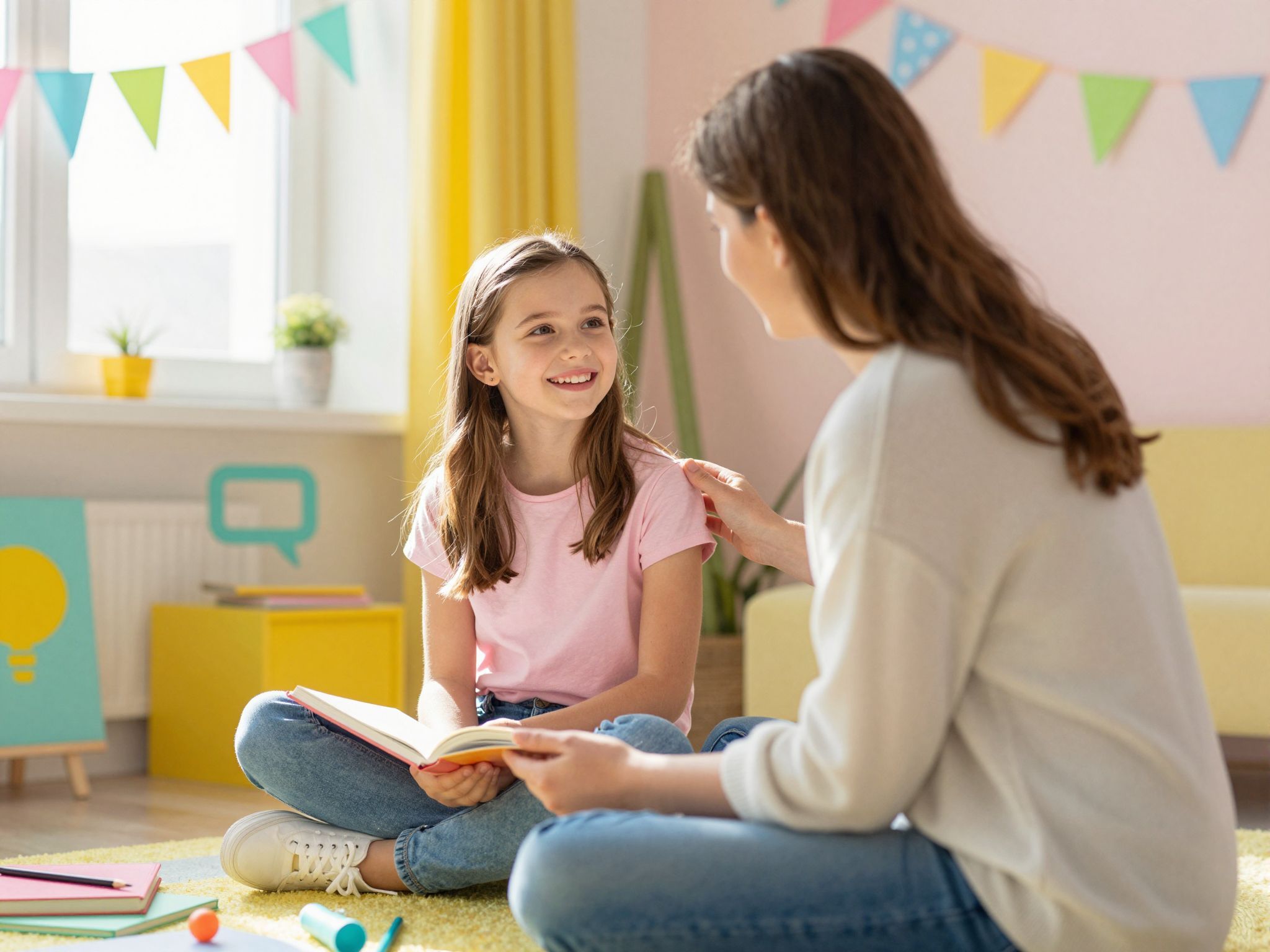 A nyílt kommunikáció segít a menstruációról való beszélgetésben.
