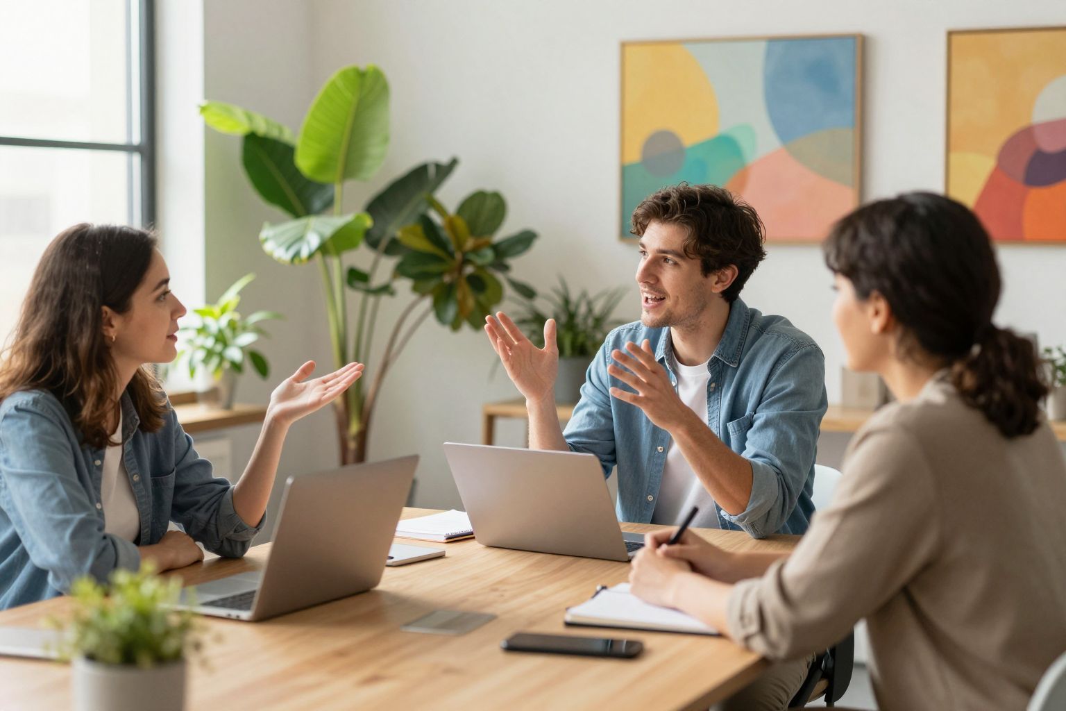 A munkahelyi kommunikáció alapja a tiszta és nyitott párbeszéd.