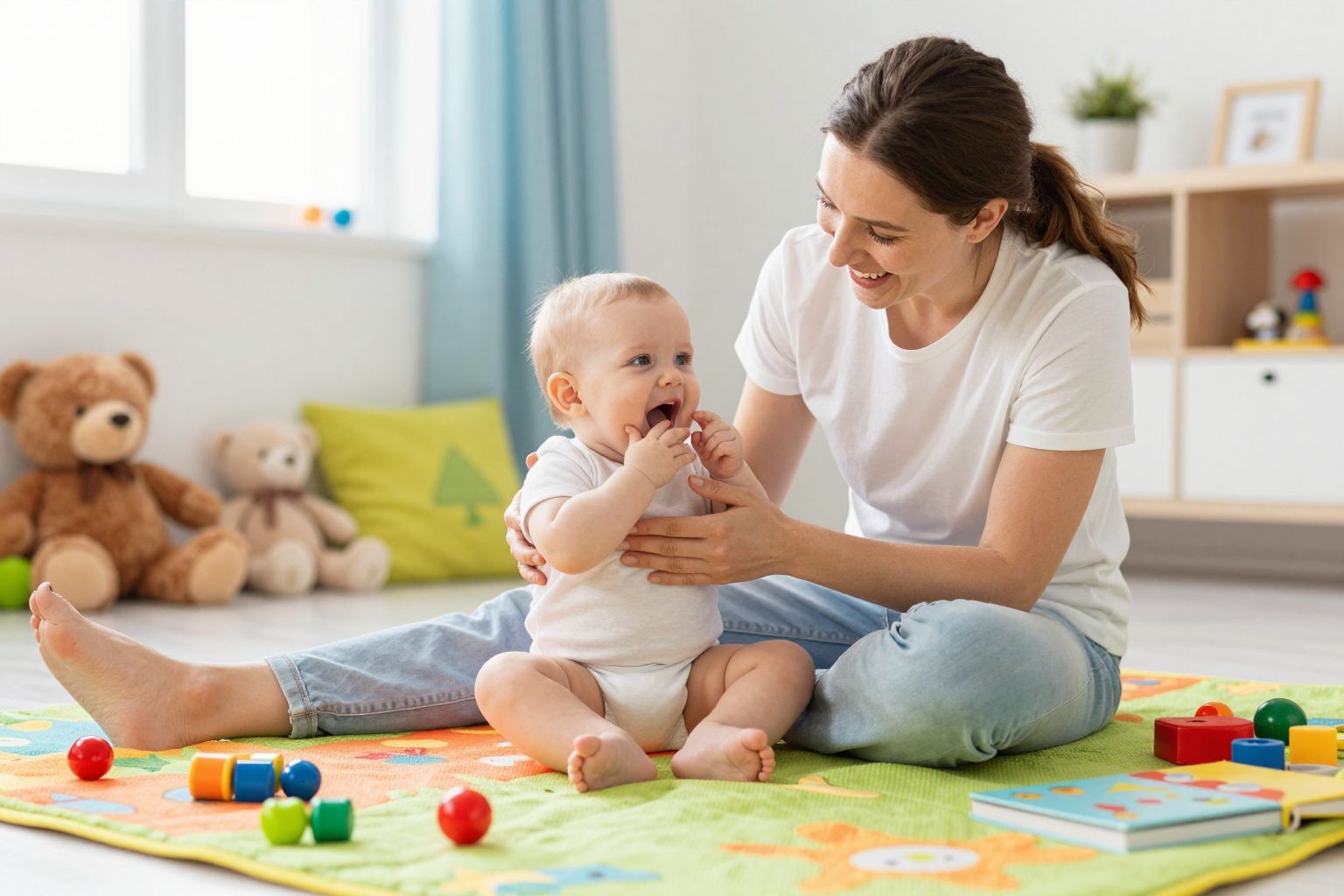 Támogasd a gőgicsélést játékokkal és zenei élményekkel!