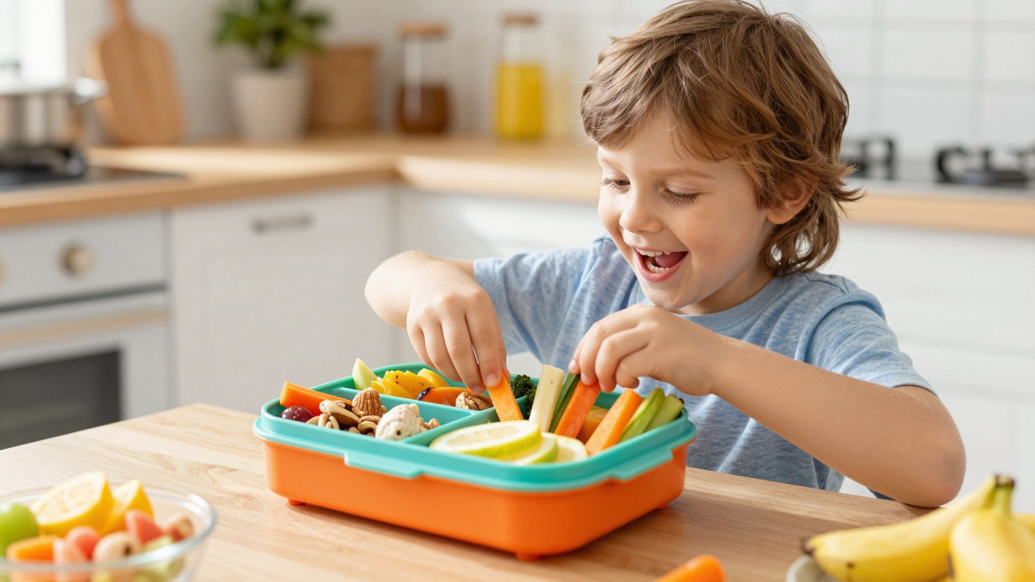 Próbálkozzunk színes tálalással, hogy felkeltsük érdeklődésüket!