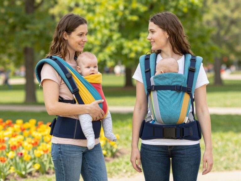 Hordozókendő, csatos hordozó vagy karikás? Segítünk dönteni