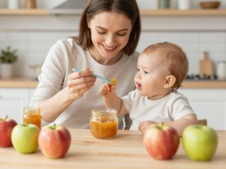 Hozzátáplálás almával: finom és egészséges receptek az első kanalas ételektől