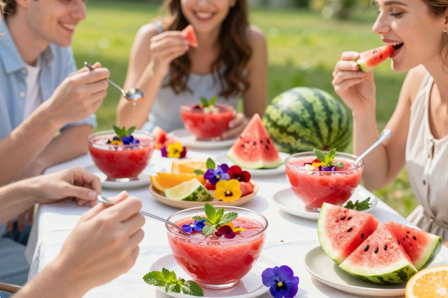 A görögdinnye segít hidratálni a nyári melegben.