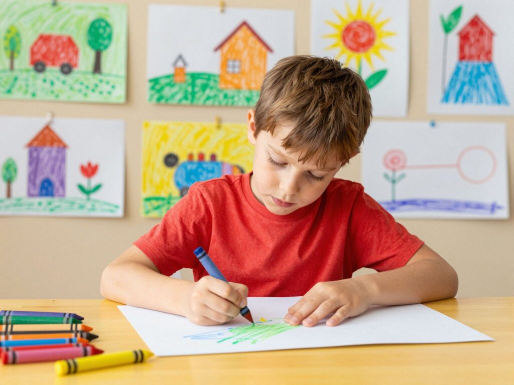 Így fejlődik a rajztudás kisgyermekkorban: útmutató a gyerekrajzok megértéséhez