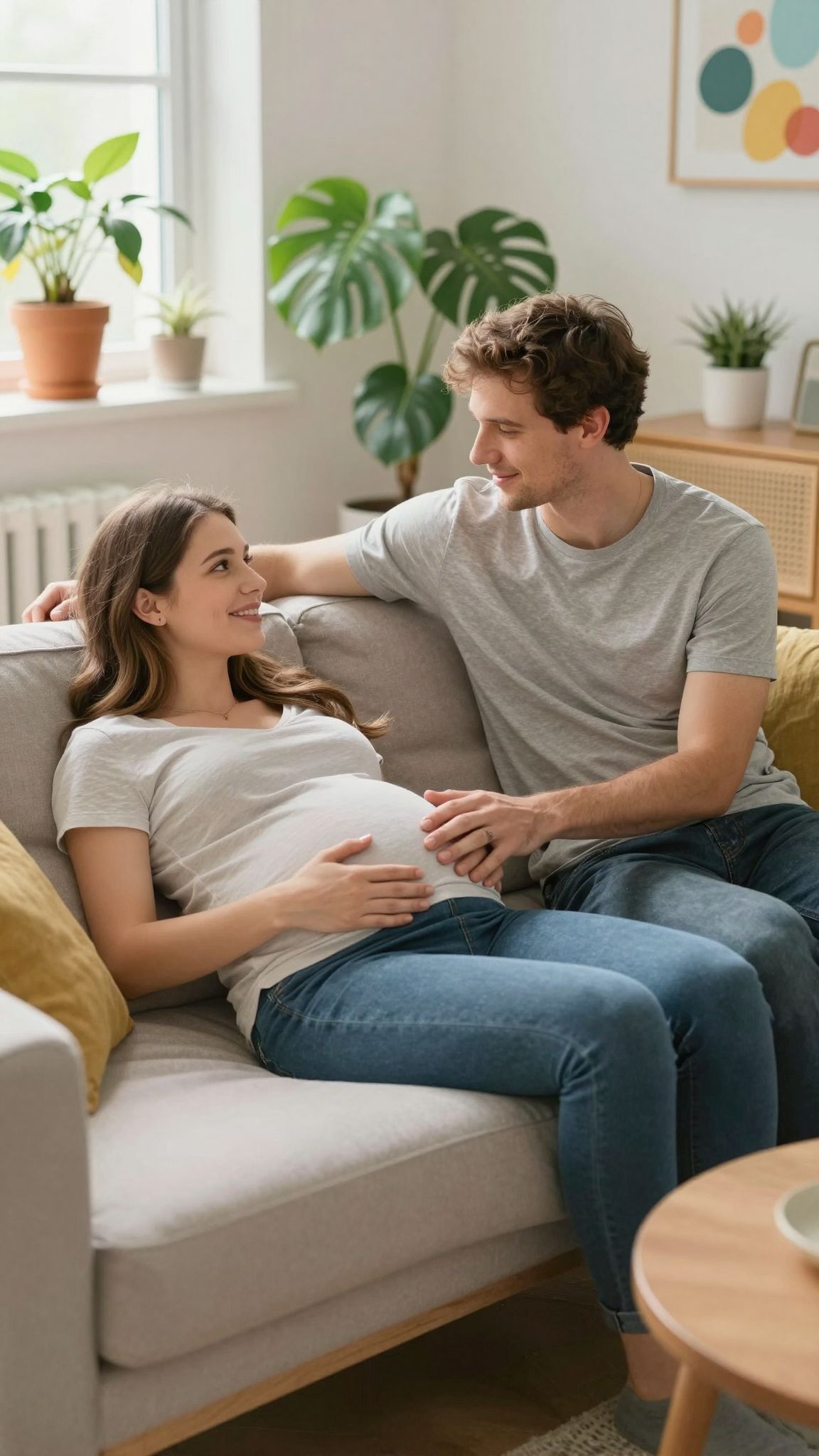 A terhességi pózok javíthatják a kényelem és élvezetet.