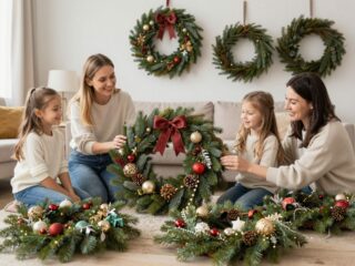 Készíts egyedi adventi koszorút idén: 4 lenyűgöző stílus, amit imádni fog a család