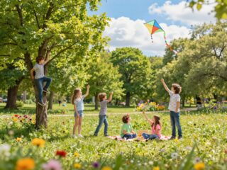 Kint a szabadban: a természet jótékony hatásai gyerekekre