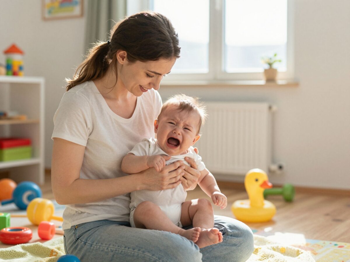 Kólika a babánál: minden, amit a vigasztalhatatlan sírásról tudni érdemes