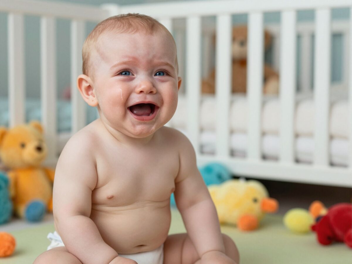 Könnyszemek a babánál: Mikor jelennek meg az első igazi könnycseppek?