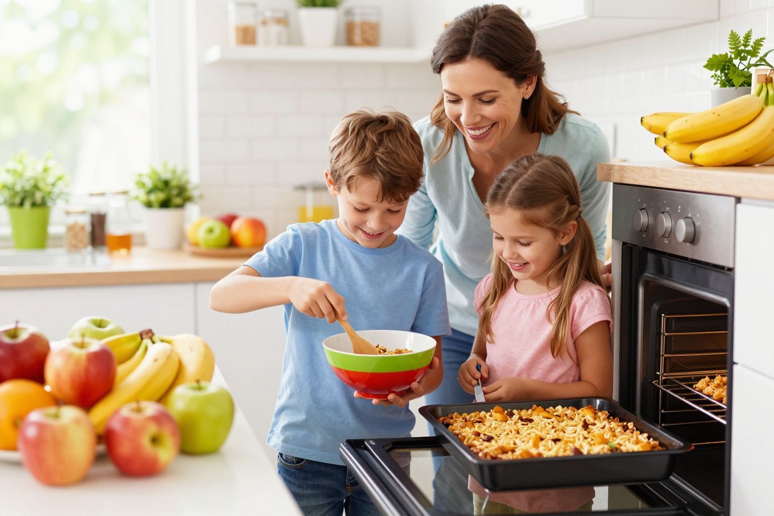 A közös főzés erősíti a családi kötelékeket.