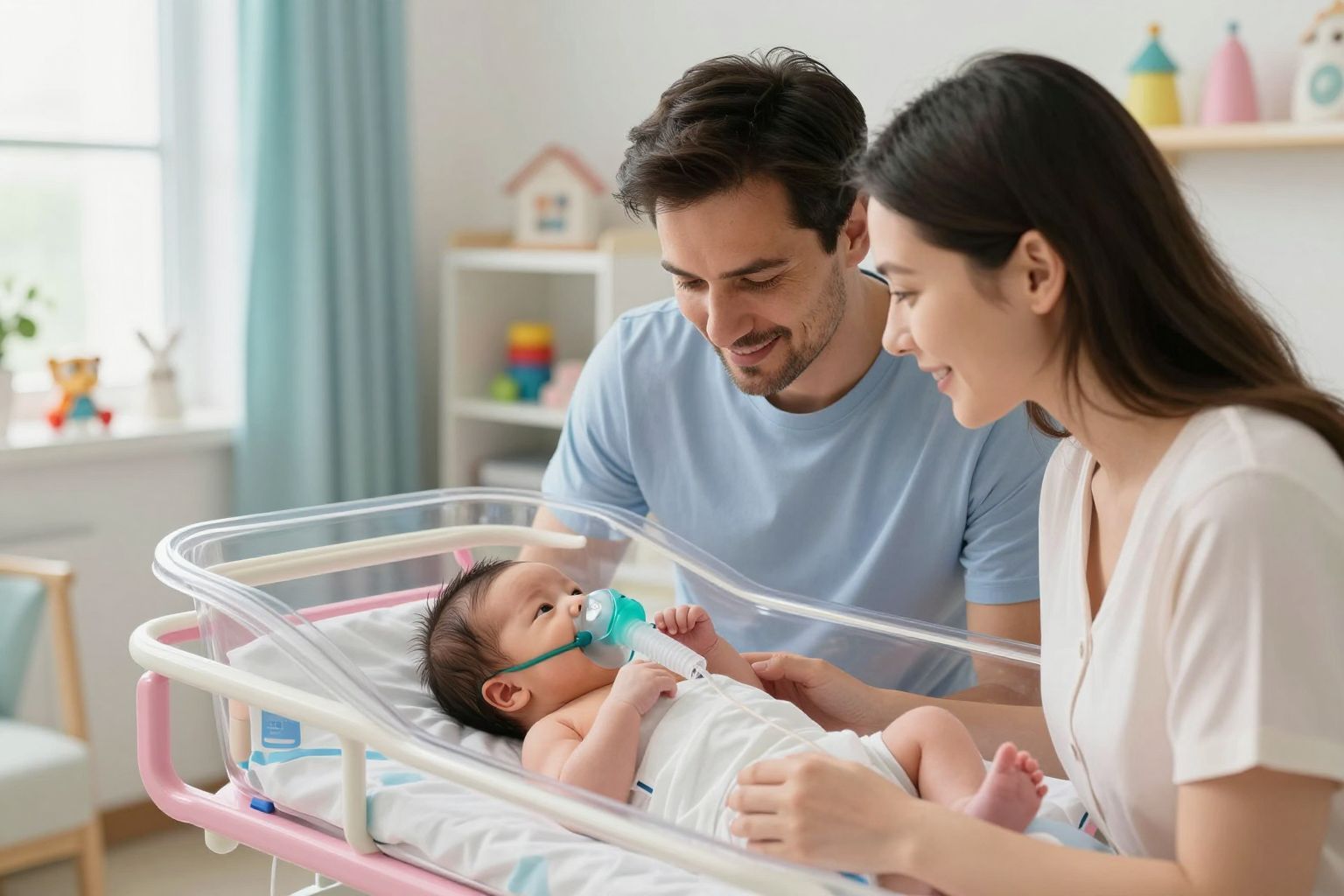 A CPAP javítja a koraszülöttek légzését és oxigénellátottságát.