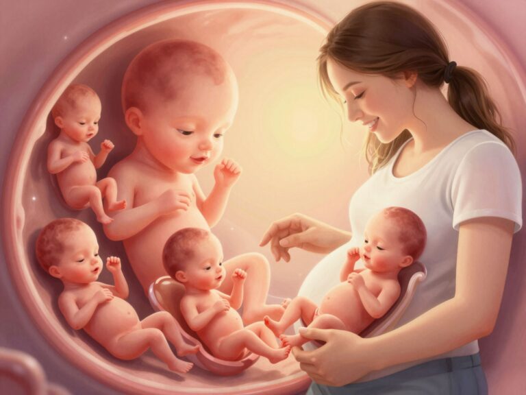 Lenyűgöző utazás a méhen belül: a magzat fejlődésének legfontosabb állomásai