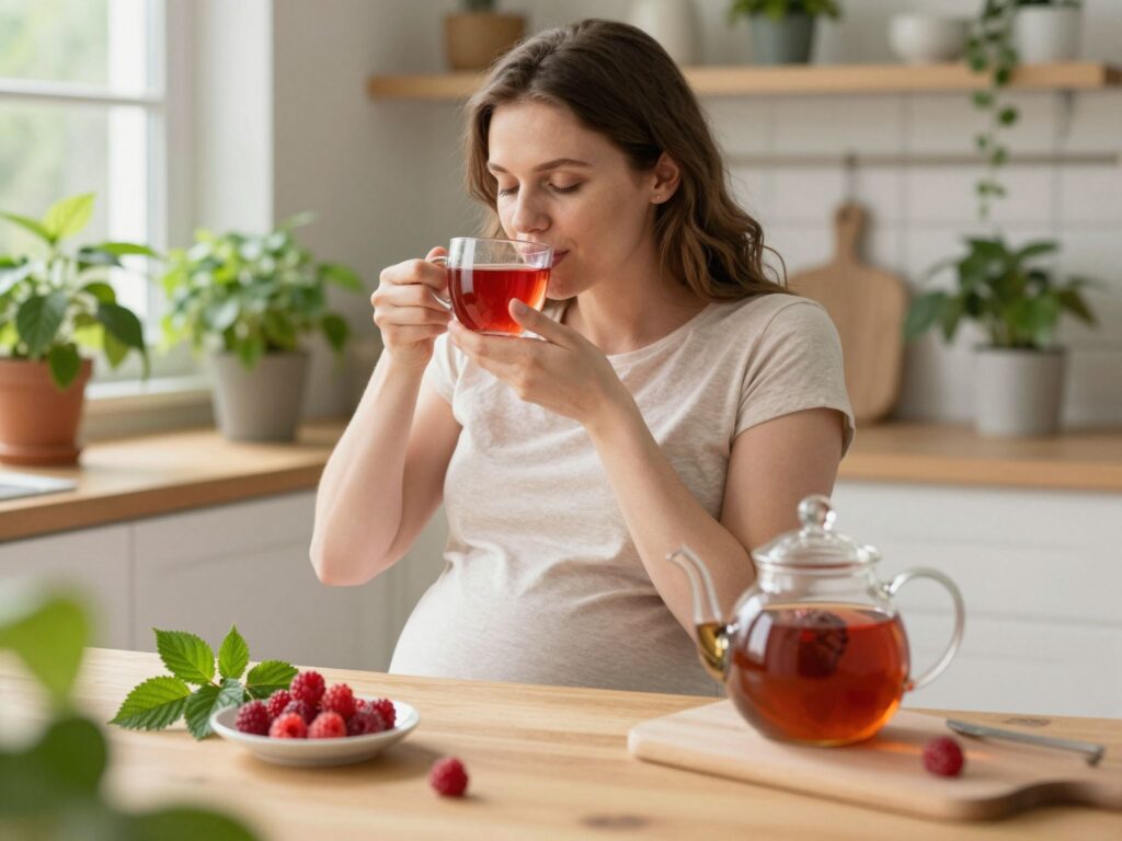 Málnalevél tea a várandósság végén: tények és tévhitek a népi gyógymódról