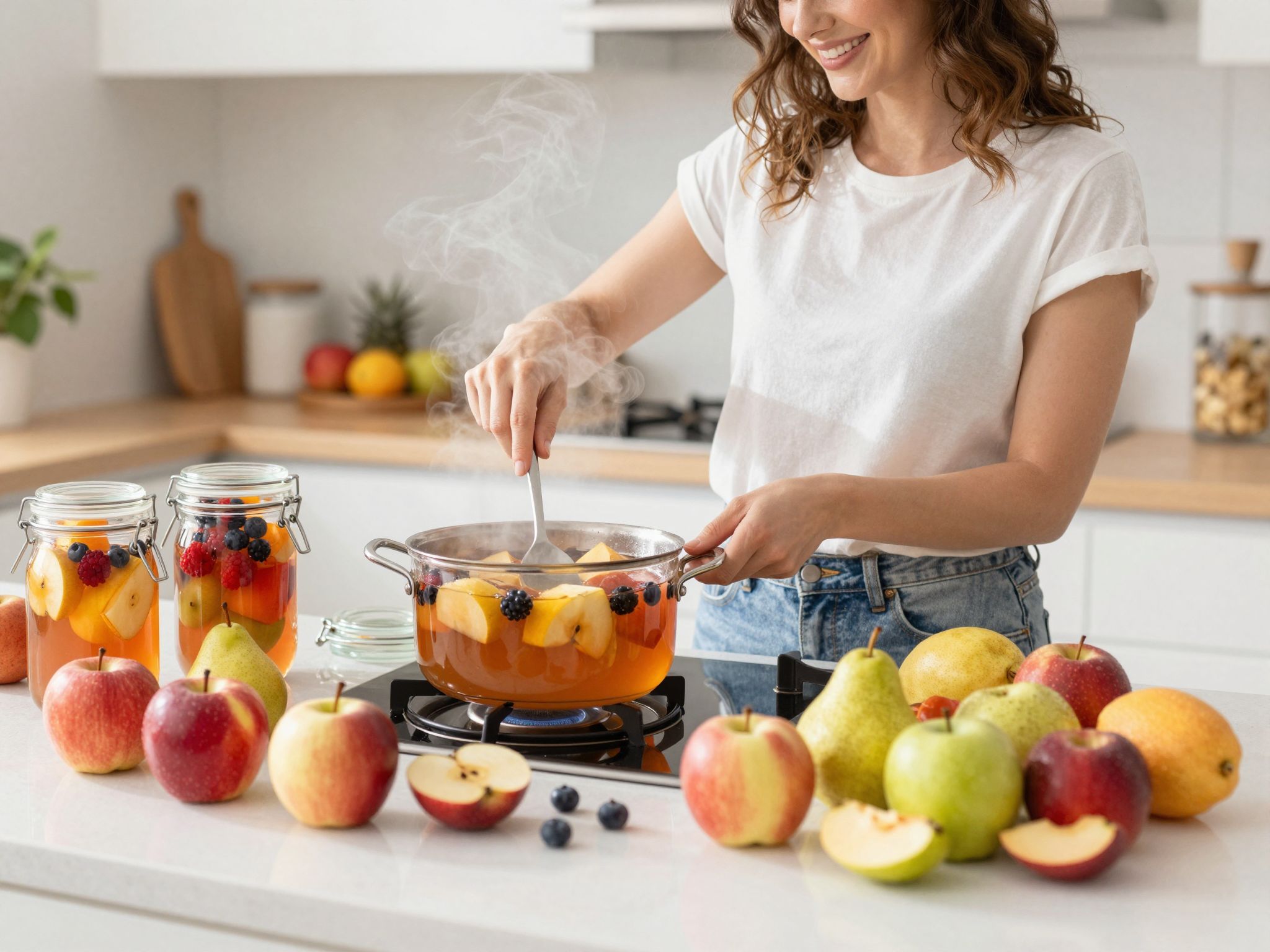A bolti gyümölcsitalok gyakran tartalmaznak hozzáadott cukrot.