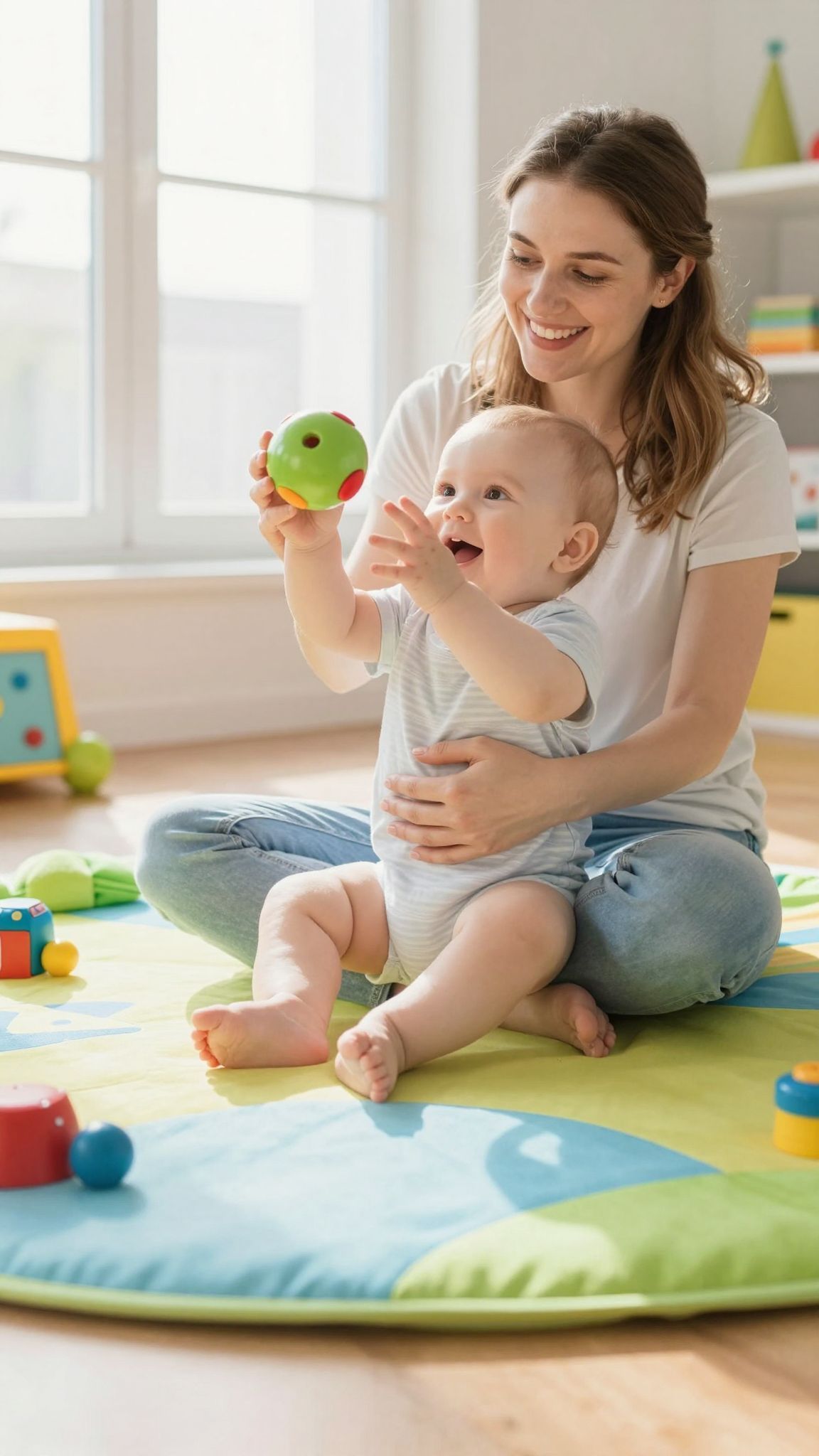 Ha a baba nem mutat fejlődést, szakember szükséges.