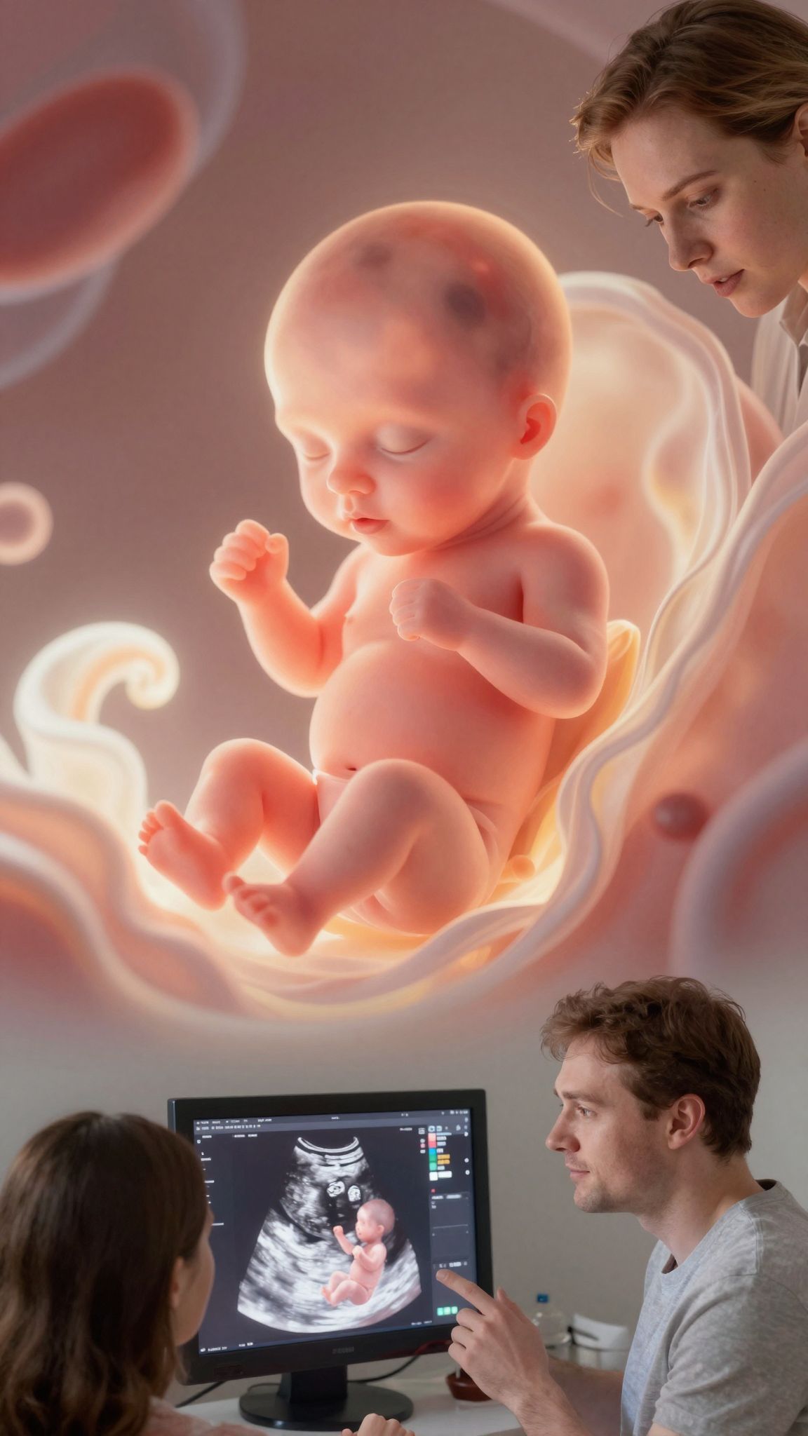 A tudatos tapasztalás a magzat 20. hét körül kezdődik.