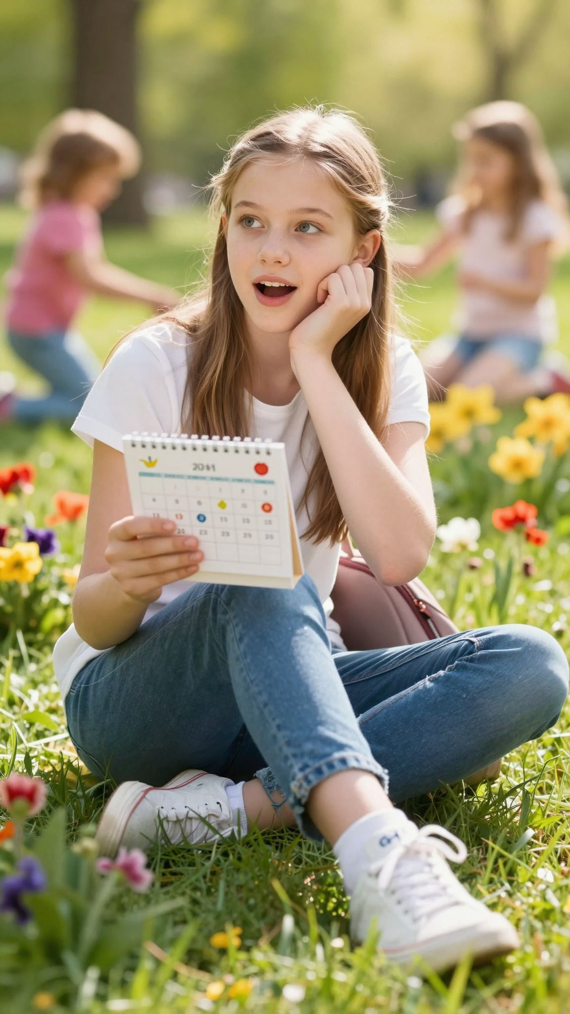 Az első menzesz általában a 12. életév körül várható.