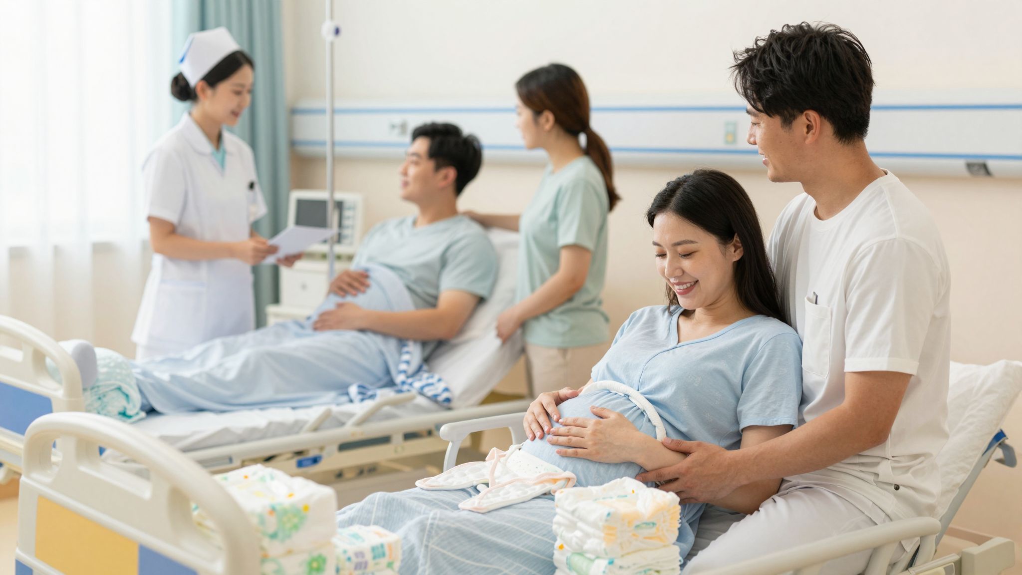 A PIC biztosítja a biztonságos szülés alapjait.