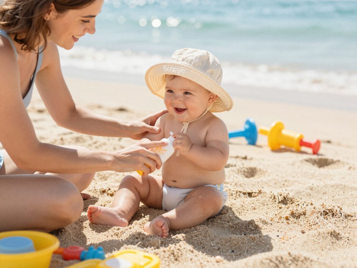 Napvédelem csecsemőknek: mikortól lehet naptejjel kenni és mire figyelj még?