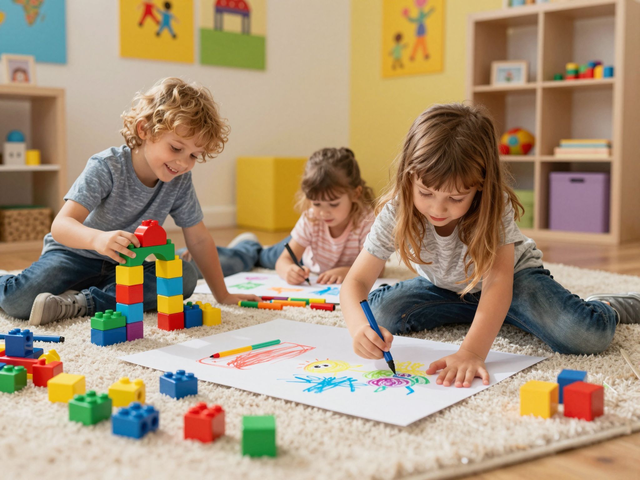 A nyílt végű játékok fejlesztik a képzelőerőt és kreativitást.