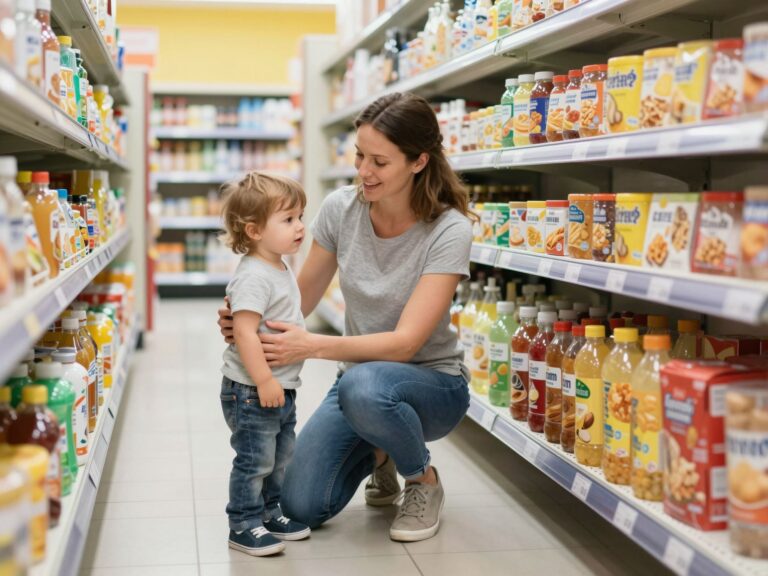 Próbáld ki ezt a meglepő módszert, ha a gyereked hisztizik a bolt közepén