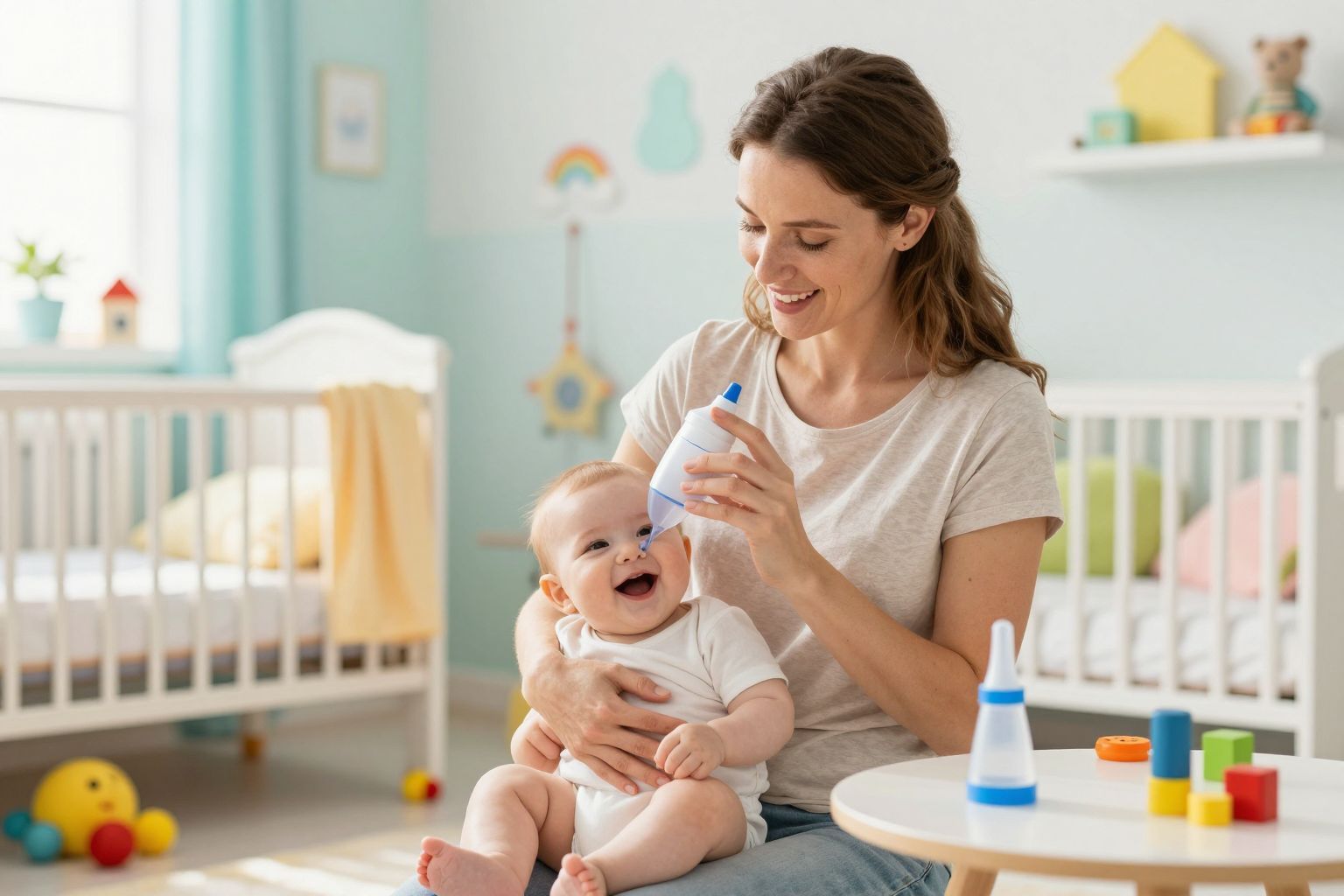 A szülők nyugalma segít a baba traumájának csökkentésében.