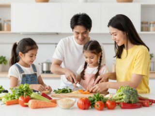 Rendelt pizza helyett közös főzés: így szoktatta rá a családját az egészséges ételekre