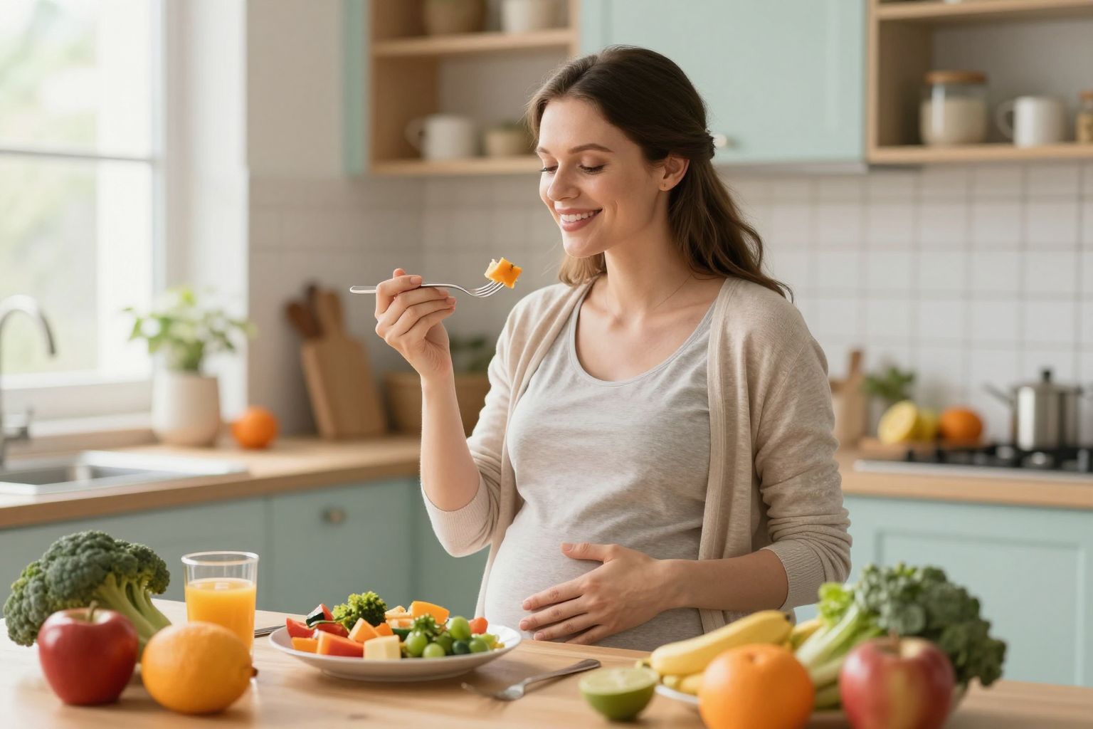 Fontos a változatos étrend a babád egészségéért.