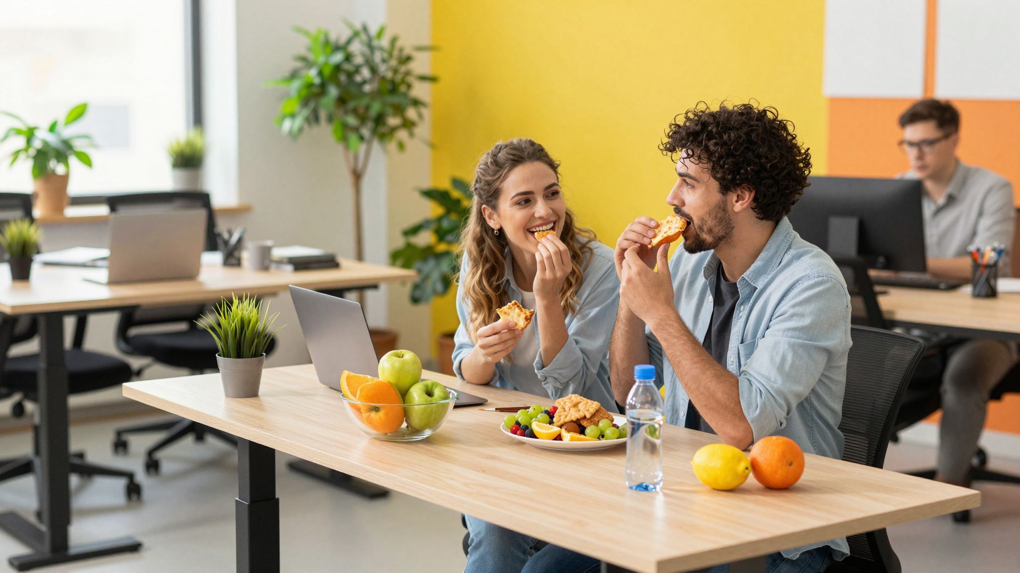 Az álló munka fokozza a kalóriaégetést és hidratációt.